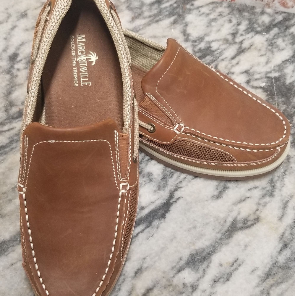 Margaritaville Boat,Dock Leather Shoes 8.5